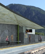 METRO LIGHT RAIL STATION